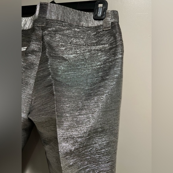 DOLCE & GABBANA METALLIC TROUSER PANT W/PIN STRIPE - EU size 40 - Picture 11 of 16